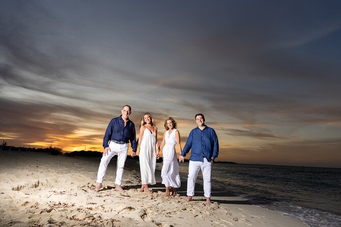 1 Hour Private Professional Portraits in Grace Bay Beach - Working through poses and expressions
