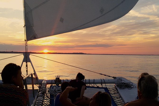 2 Hour Private Sunset Catamaran Sailing Charter from Grace Bay, Providenciales - A Grace Bay sunset with no marina fuss