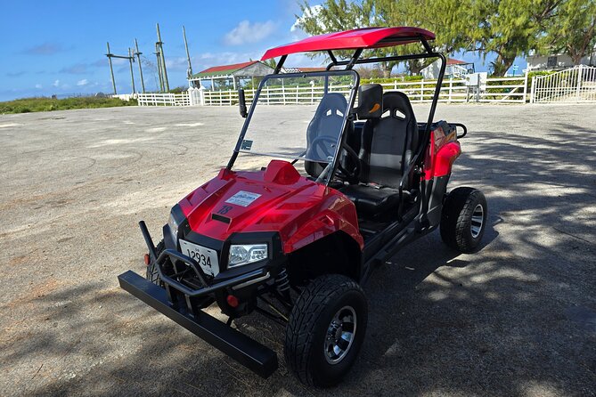 2 Seater Side by Side Guided Adventure Tour in Grand Turk - The Grand Turk welcome sign