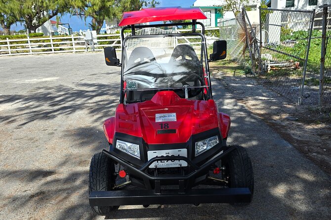 2 Seater Side by Side Guided Adventure Tour in Grand Turk - Grand Turk Lighthouse and the ocean view