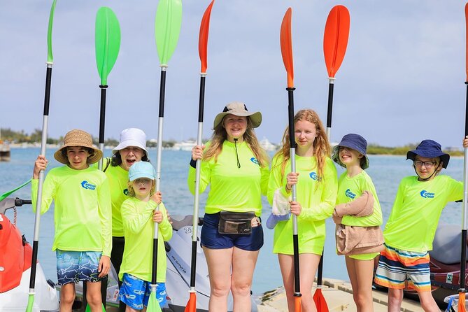 3HR Clear Kayak Mangrove and iguana island Tour in Leeward - The jet-ski tow changes the meaning of three hours