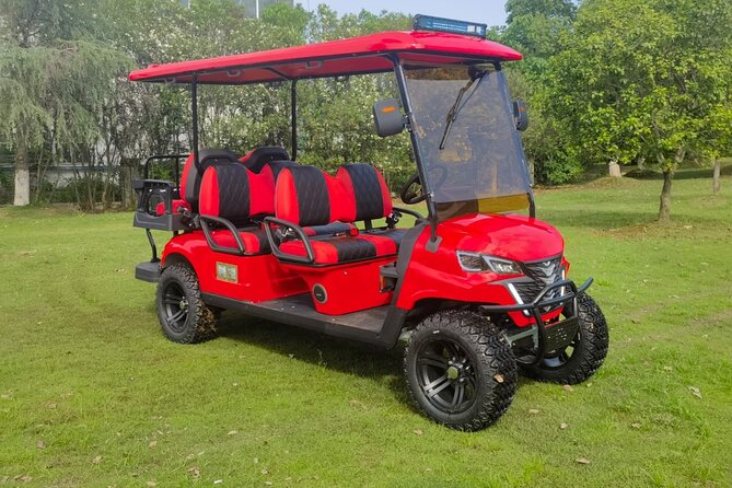 4 Seater Luxury Golf Carts Rental in Grand Turk - Price, fuel, and the security deposit