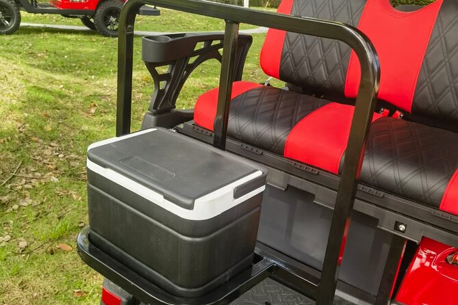 4 Seater Luxury Golf Carts Rental in Grand Turk - What you get in this four-seat cart