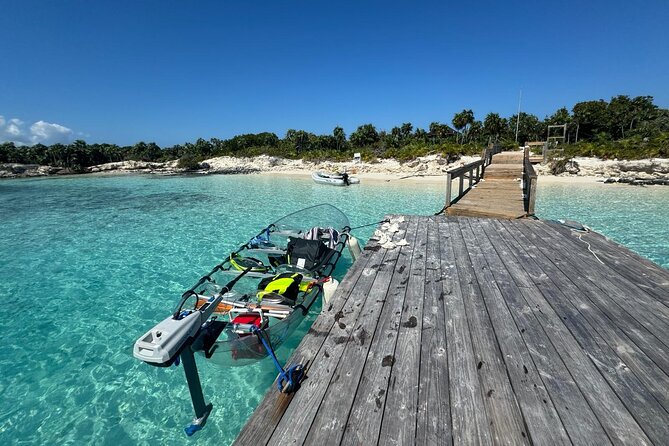 6-Passenger Motorized Clear Kayak Mangrove Tour in Providenciales - A private boat for up to six people
