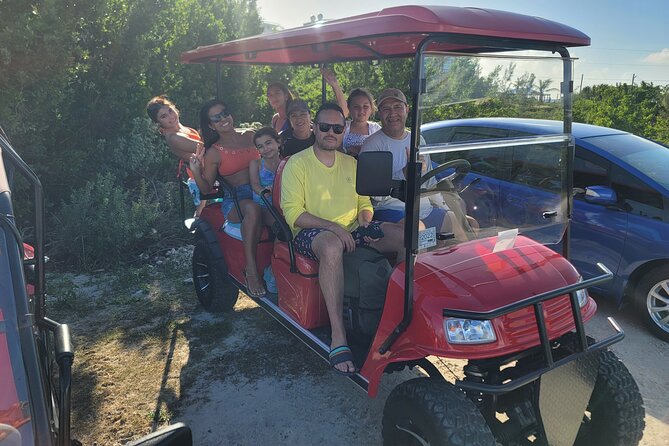 6-Seater Golf Cart: Grand Turk - Beaches, food, and unscheduled stops