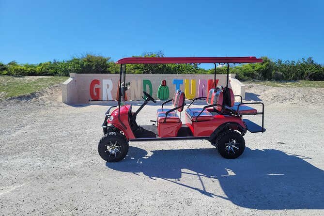 6-Seater Golf Cart: Grand Turk - Comfort, mobility, and group size