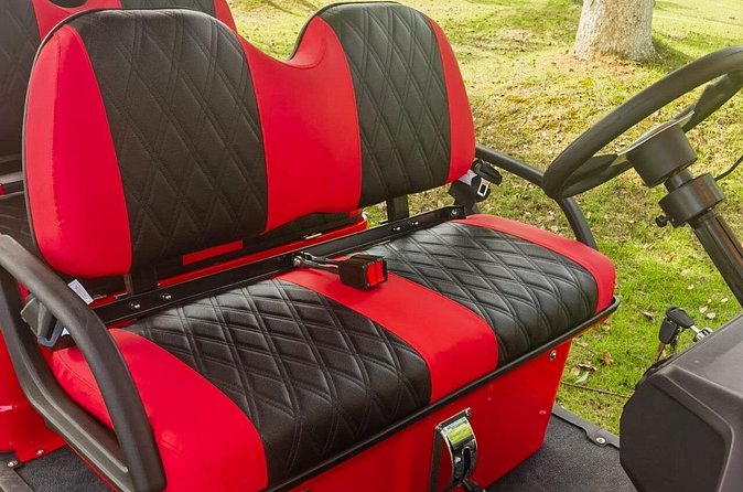 6 Seater Luxury Golf Carts Rental in Grand Turk - Comfort for families and mixed-age groups