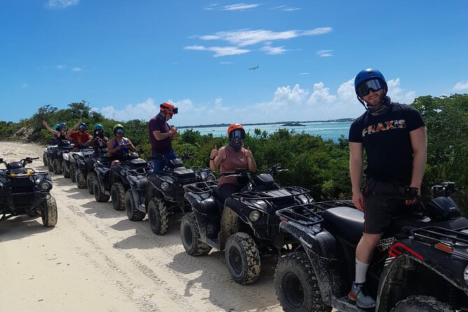ATV Adventure tour on Providenciales - Pickup Takes the Stress Out of the Start