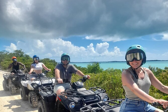 ATV Adventure tour on Providenciales - The First Challenge Is Riding on the Main Roads