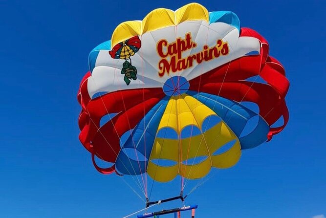 Capt Marvin Watersports / Parasail - Private Tour - Safety, Swimming, and the Water Dip