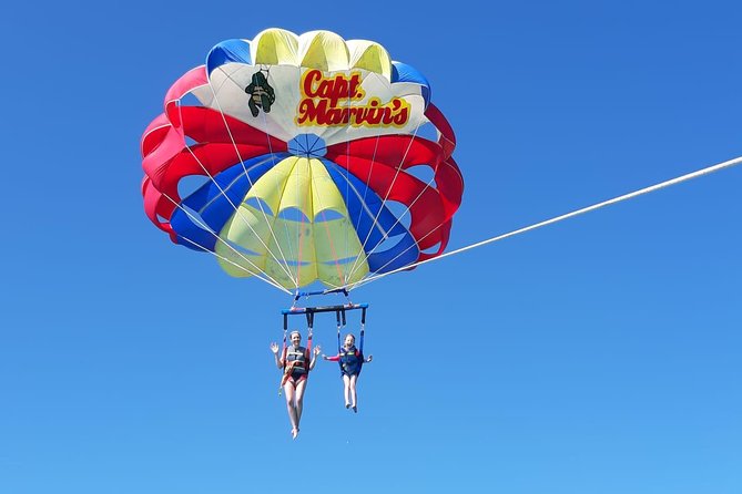 Capt Marvin Watersports / Parasail - Public Tour - Weather, cancellation, and timing