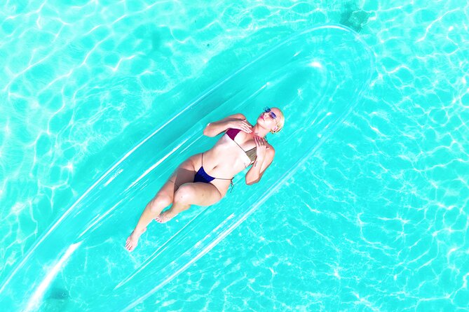 Clear Kayak Drone Photography - Getting into the clear kayak