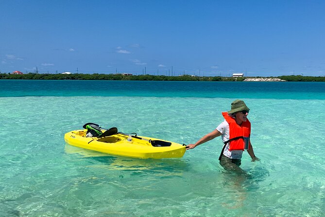 Clear kayak Grand Turk Island Kayak Tour of the mangroves - Entering North Creek and its mangrove habitat