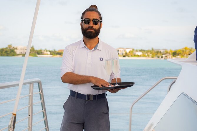 Deluxe Sunset and Saxophone Sail on Luxury Lady Grace Catamaran - What the 56-person limit means