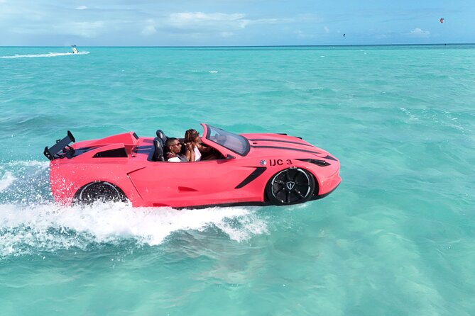 Explore Shipwreck and Hidden Island Beaches in 1-Hour Jetcar Tour - The beach run after the wreck