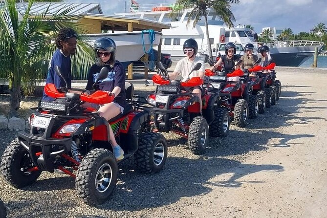Famous East Island ATV Tour - The Hole, a 40-foot limestone sinkhole