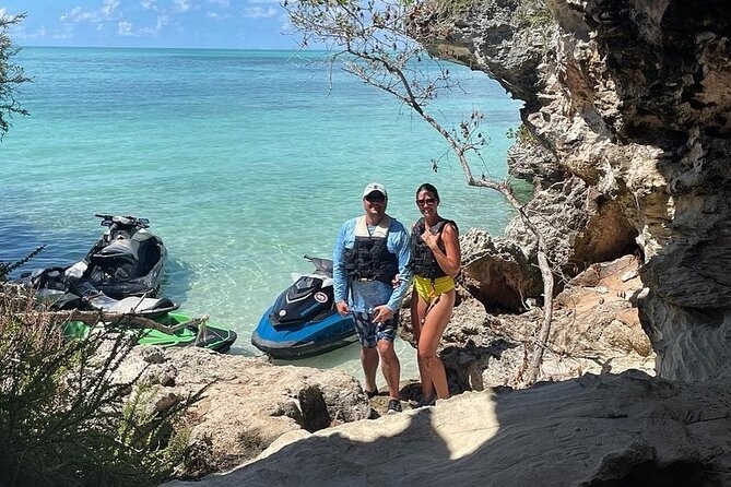 FAMOUS SHIPWRECK, Tiki Bar & Iguana Island Private Jet Ski Tour - Who will enjoy this most?