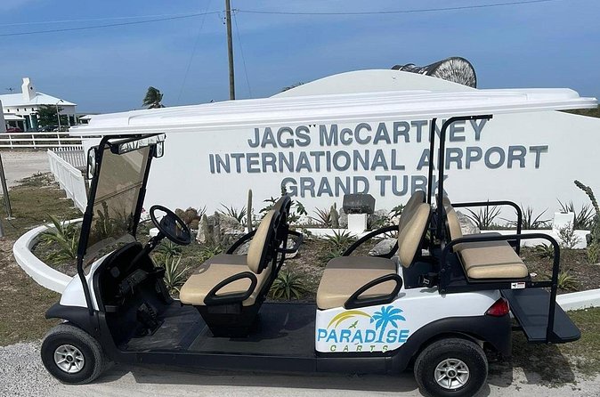 Golf Cart Rental in Grand Turk (6-seater) - Why a golf cart works well on Grand Turk
