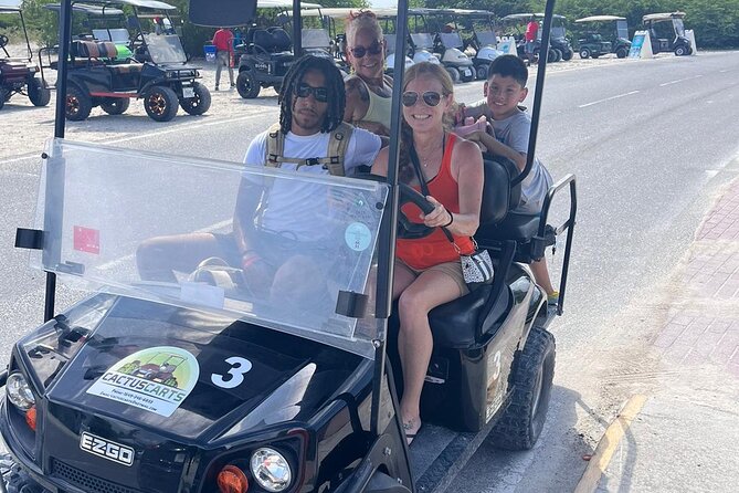 Grand Turk Golf Cart Rentals (CACTUS CARTS) - A practical route around Grand Turk