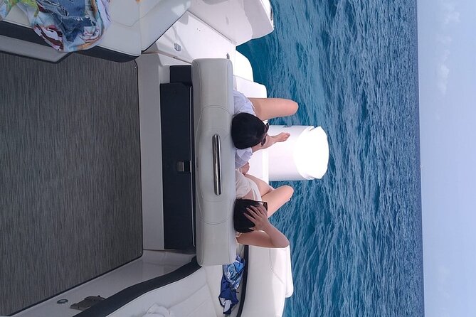 Half Day Snorkeling, Sightseeing & Island Hopping Private Charter - Cruising Grace Bay from the sea