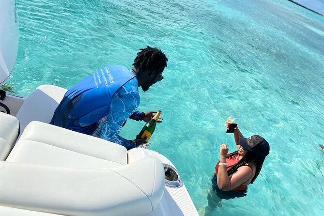 Half Day Snorkeling, Sightseeing & Island Hopping Private Charter (Afternoon) - Grace Bay Beach from the water