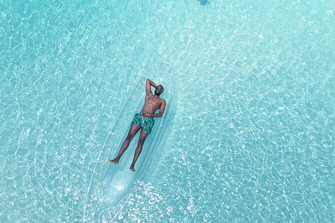 Instagram-Ready Clear Kayak Drone Photoshoot, Turks & Caicos - What you receive for the $120 price
