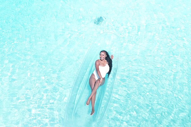 Instagram-Ready Clear Kayak Drone Photoshoot, Turks & Caicos - From first pose to same-day previews