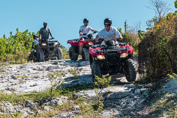 Lets Ride Adventures ATV Tour in Grand Turk - Choosing between one ATV and separate ATVs