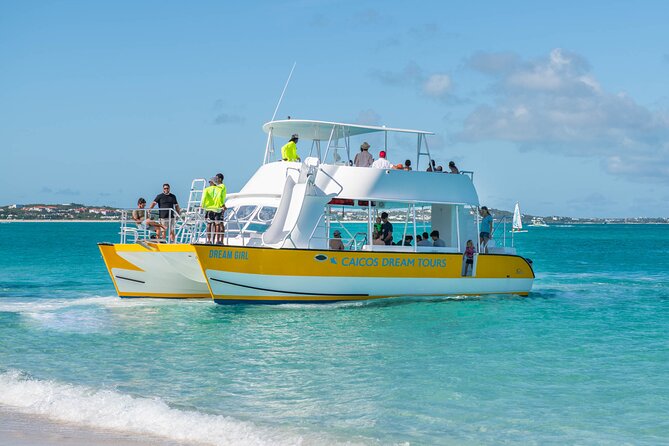Morning Half Day Cruise from Providenciales with Snorkeling and Iguana Island - Snorkeling over coral and tropical fish