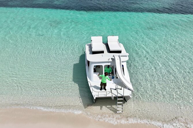 Private 4 Hour Power Catamaran Excursion in Grace Bay - Meeting at The Bight and getting underway