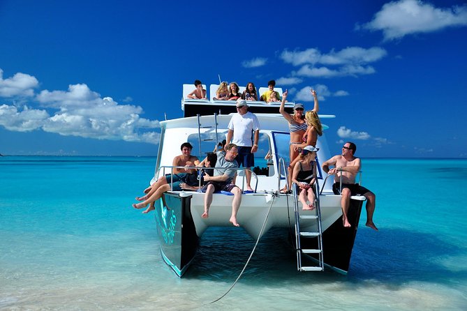Private 4 Hour Power Catamaran Excursion in Grace Bay - Grace Bay views from the catamaran