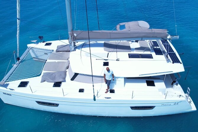 Private Afternoon Tour Catamaran 44 Big Ben - Pine Cay: swimming, sand, and a quieter shore