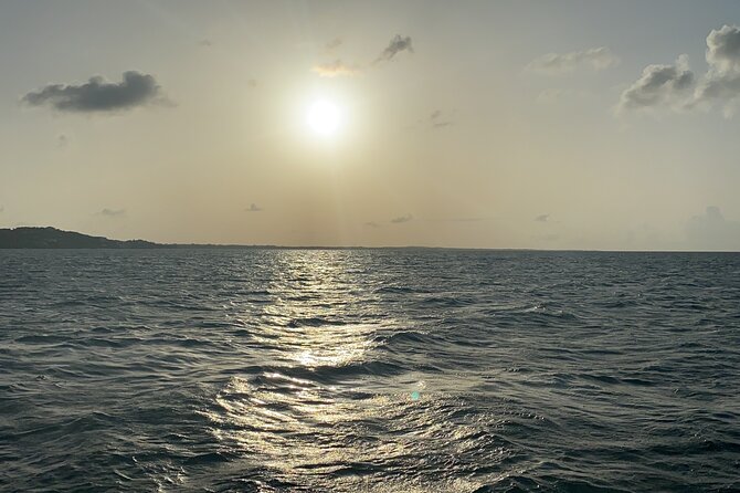 Private Catamaran Sunset Cruise in Turks and Caicos - Sunset swimming in warm water