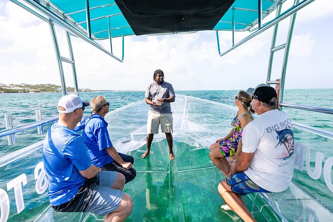 Private Clear Boat experience in Grace Bay - Why the clear boat changes the Grace Bay view