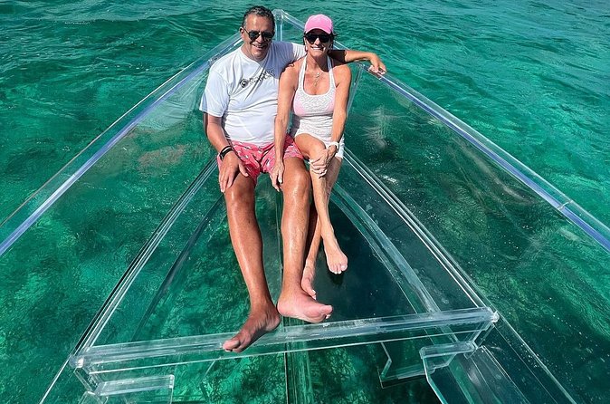 Private Clear Boat experience in Grace Bay - What the guides add to 75 minutes