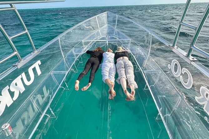 Private Clear Boat experience in Grace Bay - Who should book this clear boat?