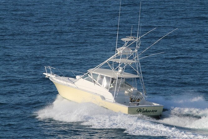 Private Deep Sea Fishing 1/2 Day morning on"Angler Management" - Pickup from Grace Bay and marina details