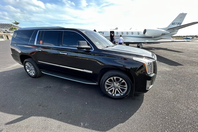 Private Luxury Airport Transportation RoundTrip - A Private Ride, Not a Full Luxury Package
