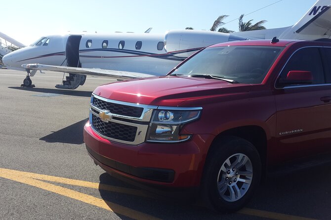 Private Transportation Services (Luxury SUV: Arrivals) - The SUV makes a difference in Providenciales heat