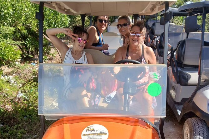 PRJ Golf cart rental in Grand Turk - Heading south to Boaby Rock Point
