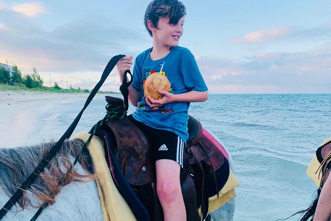 Shared Horseback Riding in Turks and Caicos - Photos, flowers, and family occasions