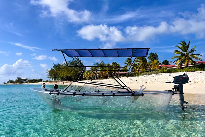 Sip & Sea Mangrove Glass Boat Tour Grand Turk Island - Following North Creek through Grand Turk