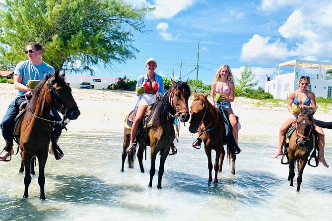 Small Group Horseback Riding Adventure in Caicos Islands - A one-hour route along the beach