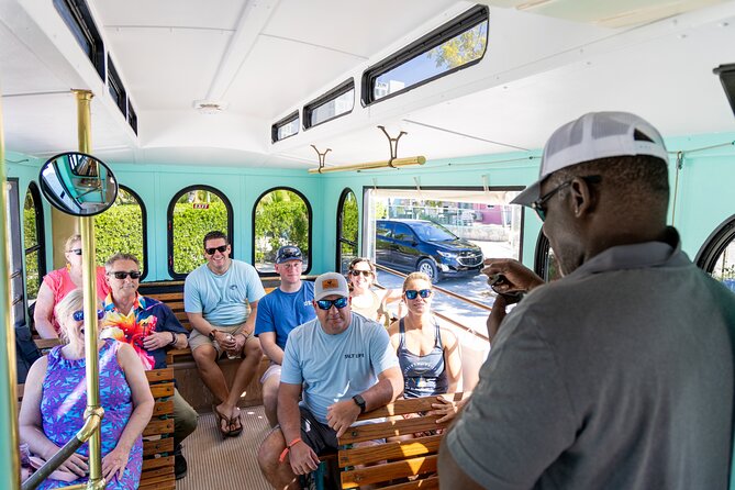 Trolley Island Tour: Conch Show, Full Lunch, History, 3.5 hours - Guide quality can make or break the outing
