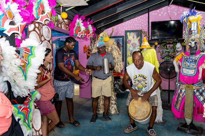 Trolley Island Tour: Conch Show, Full Lunch, History, 3.5 hours - Starting with Junkanoo drums and island culture
