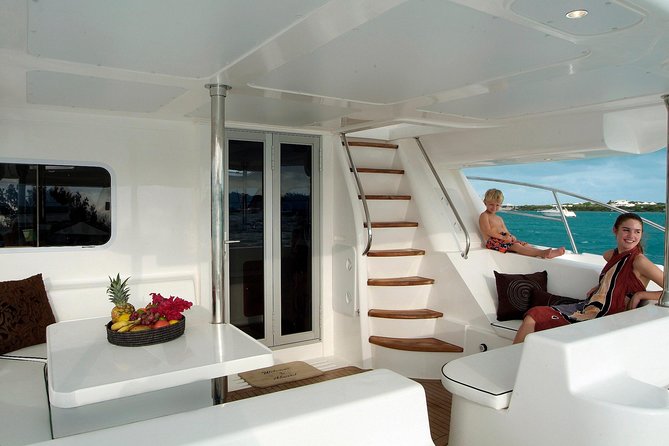 Turks and Caicos Full-Day Luxury Private Yacht Charter - Grace Bay and the first reef stop