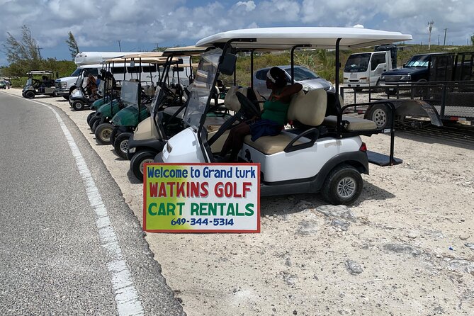 Watkins UTV American Golf Cart Rentals - Why a golf cart makes sense on Grand Turk