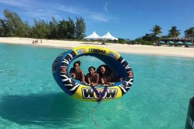 Wow Extreme Tube on Gracebay Beach Turks and Caicos Islands